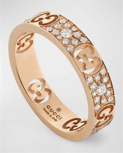 rose gold gucci ring|gucci gold rings for women.